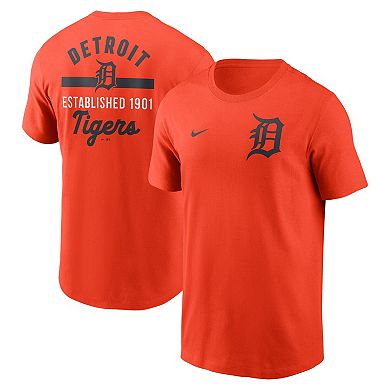 Men's Nike Orange Detroit Tigers 2-Hit T-Shirt