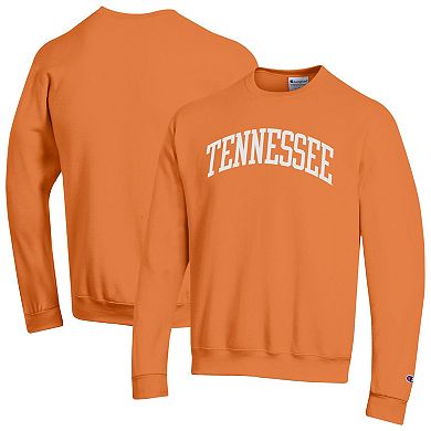 Men's Champion Tennessee Orange Tennessee Volunteers Basic Arch Fleece Pullover Sweatshirt