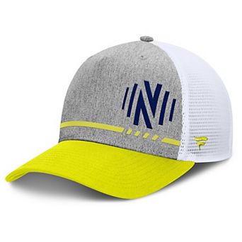 Men's Fanatics Heather Gray Nashville SC Low Block Trucker Adjustable Hat