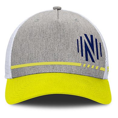 Men's Fanatics Heather Gray Nashville SC Low Block Trucker Adjustable Hat