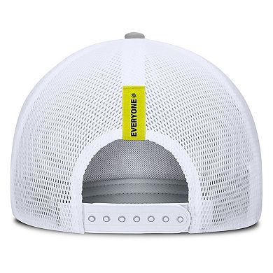 Men's Fanatics Heather Gray Nashville SC Low Block Trucker Adjustable Hat