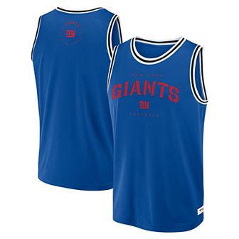 Men's Fanatics Royal New York Giants Elements Future Ground Jersey Tank Top