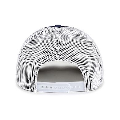 Men's '47 Navy Detroit Tigers Meander Foam Trucker Snapback Hat