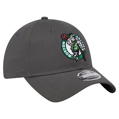 Men's New Era Charcoal Boston Celtics Active Ripstop 9TWENTY Adjustable Hat