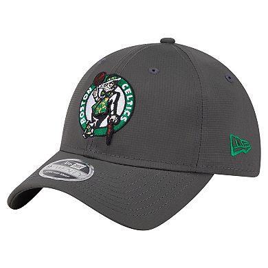 Men's New Era Charcoal Boston Celtics Active Ripstop 9TWENTY Adjustable Hat