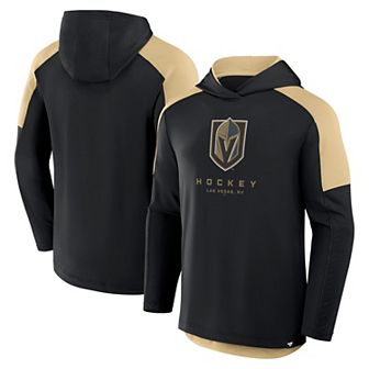 Men's Fanatics Black Vegas Golden Knights Meta Game Transitional Pullover Hoodie