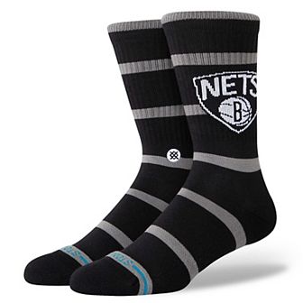 Unisex Stance Brooklyn Nets Prep Stripe Crew Sock