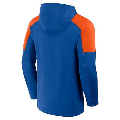 Men's Fanatics Royal New York Islanders Meta Game Transitional Pullover Hoodie