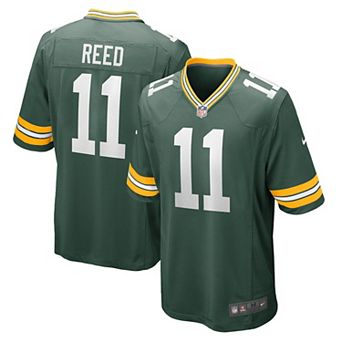 Men's Nike Jayden Reed Green Green Bay Packers Game Jersey