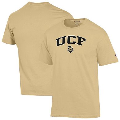 Men's Champion Gold UCF Knights Arch Over Logo T-Shirt