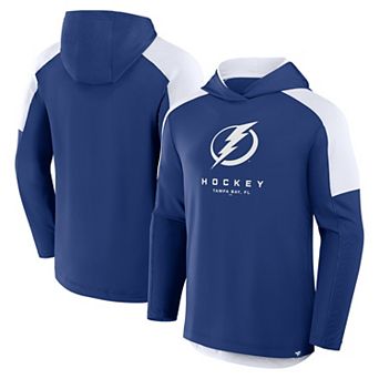 Men's Fanatics Blue Tampa Bay Lightning Meta Game Transitional Pullover Hoodie