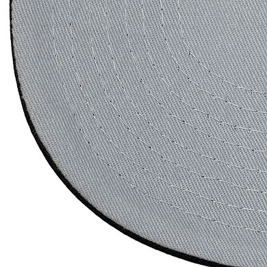 Men's Mitchell & Ness Gray/Black Vegas Golden Knights Underarch Two-Tone Pro Crown Snapback Hat