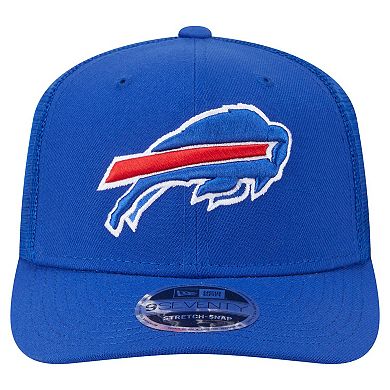 Men's New Era Royal Buffalo Bills Main Trucker 9SEVENTY Stretch-Snap Hat