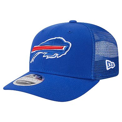 Men's New Era Royal Buffalo Bills Main Trucker 9SEVENTY Stretch-Snap Hat