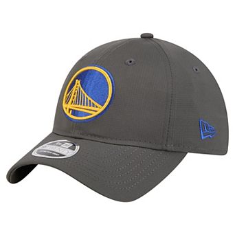 Men's New Era Charcoal Golden State Warriors Active Ripstop 9TWENTY Adjustable Hat