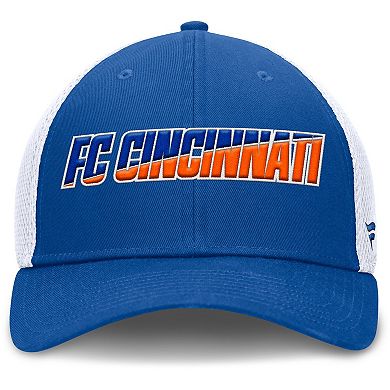 Men's Fanatics Blue FC Cincinnati Rocket Flex Hat