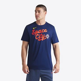 Men's Nike Navy Houston Astros 2025 City Connect Team Phrase Legend Performance T-Shirt