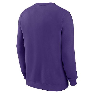 Men's Nike Purple Colorado Rockies Pullover Sweatshirt