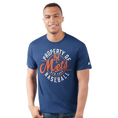 Men's Starter Royal New York Mets Prime Time Property Of T-Shirt