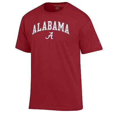 Men's�Champion Crimson Alabama Crimson Tide Arched Logo T-Shirt