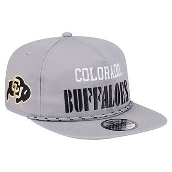 Men's New Era Gray Colorado Buffaloes Golfer Vintage Adjustable Hat