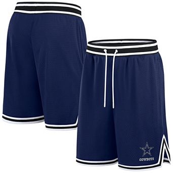 Men's Fanatics Navy Dallas Cowboys Elements Future Ground Mesh Shorts