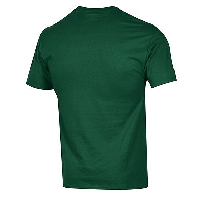Men's Champion Green Miami Hurricanes Arch Over Logo T-Shirt