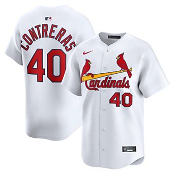 Men's Nike Willson Contreras White St. Louis Cardinals Home Limited Player Jersey