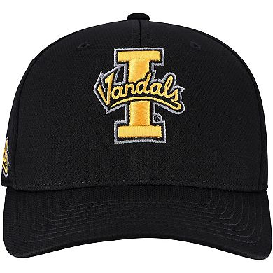 Men's Top of the World Black Idaho Vandals Reflex Performance Flex Hat