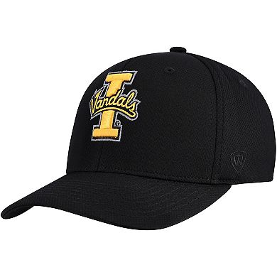 Men's Top of the World Black Idaho Vandals Reflex Performance Flex Hat