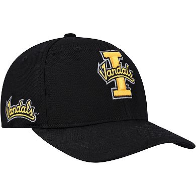 Men's Top of the World Black Idaho Vandals Reflex Performance Flex Hat