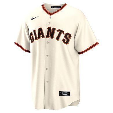 Men's Nike Justin Verlander Cream San Francisco Giants Home Replica Jersey