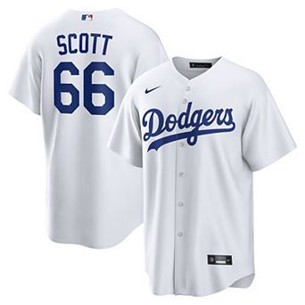 Men's Nike Tanner Scott White Los Angeles Dodgers Home Replica Jersey