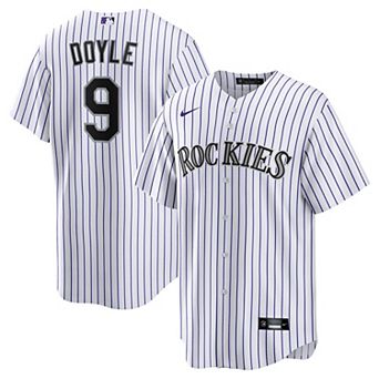 Men's Nike Brenton Doyle White Colorado Rockies Home Replica Jersey