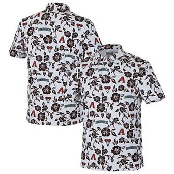Men's Reyn Spooner White Arizona Diamondbacks Pua Performance Polo