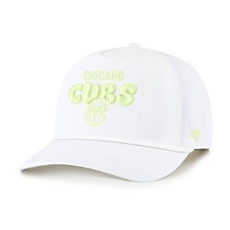 Women's '47 White Chicago Cubs Bright Side Adjustable Hitch Hat