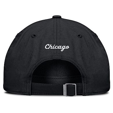Men's Nike Black Chicago White Sox Club Adjustable Hat