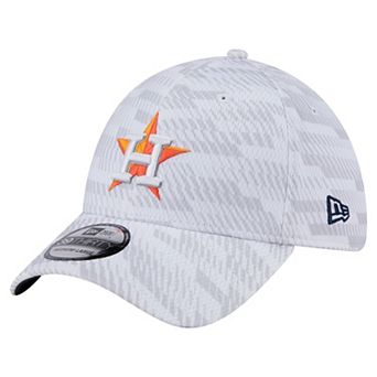 Men's New Era White Houston Astros Graded 39THIRTY Stretch Fit Hat