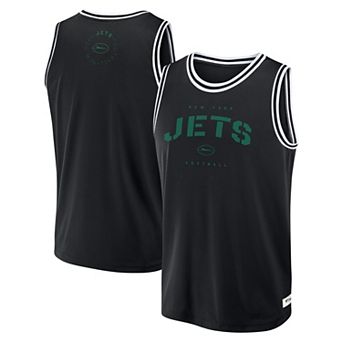 Men's Fanatics Black New York Jets Elements Future Ground Jersey Tank Top