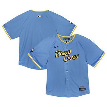 Toddler��Nike Blue Milwaukee Brewers City Connect Team Limited Jersey