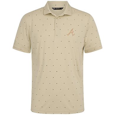 Men's Levelwear Cream Atlanta Braves Vision Polo