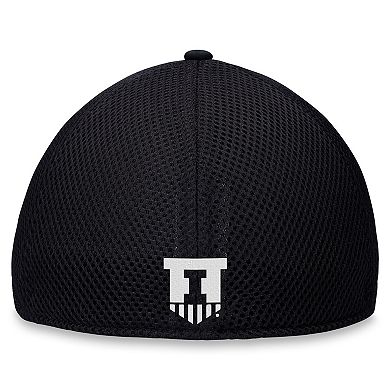 Men's Top of the World Black Illinois Fighting Illini Spacer Flex Hat