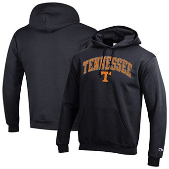 Men's Champion Black Tennessee Volunteers Arch Over Logo Pullover Hoodie