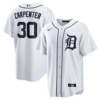 Men's Nike Kerry Carpenter White Detroit Tigers Home Replica Jersey