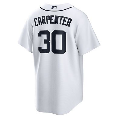Men's Nike Kerry Carpenter White Detroit Tigers Home Replica Jersey