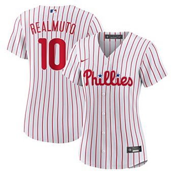 Women's Nike J.T. Realmuto White Philadelphia Phillies Home Replica Jersey