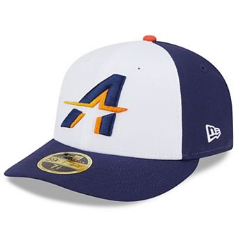 Men's New Era White/Navy Houston Astros 2025 City Connect Low Profile 59FIFTY Fitted Hat