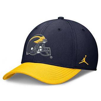 Men's Nike Navy Michigan Wolverines Rise Performance Flex Hat