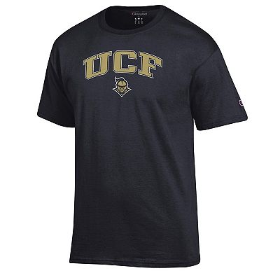 Men's Champion Black UCF Knights Arch Over Logo T-Shirt