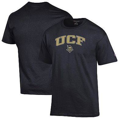 Men's Champion Black UCF Knights Arch Over Logo T-Shirt